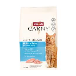 animonda Carny Adult Sterilised, kurczak z indykiem - 1,75 kg