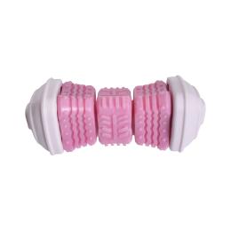 Bobby zabawka dla psa Onigiri - Różowa (dł. x szer. x wys.): 14,5 x 6,5 x 6,5 cm