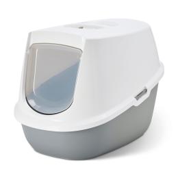 Savic kuweta dla kota Robin - Jasnoszara / biała