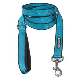 Icepeak Pet Highway Basic smycz, aqua - Rozmiar S: 180 cm długość, 20 mm szerokość