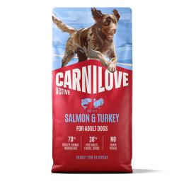 Carnilove Active Adult, łosoś i indyk - 12 kg