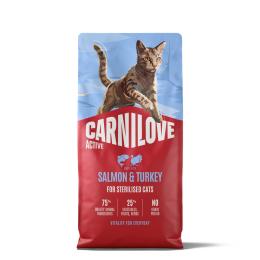 Carnilove Active Adult Sterilised, łosoś i indyk - 6 kg