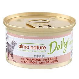 Korzystny pakiet Almo Nature Daily Menu, 12 x 85 g - Mus z łososiem