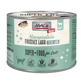MAC´s Cat Mono Sensitive karma dla kota, 6 x 200 g - Jagnięcina