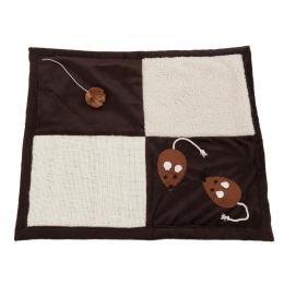 Patchwork mata do drapania - Dł. x szer.: 58 x 49 cm