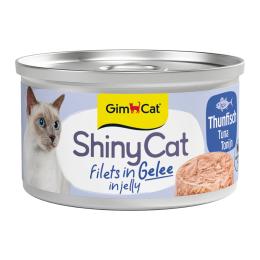 GimCat ShinyCat w galarecie, 6 x 70 g - Tuńczyk
