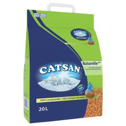 Catsan Naturelle Plus żwirek naturalny - 20 l