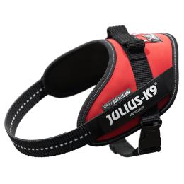 JULIUS-K9 IDC® Power szelki dla psa, czerwone - Rozm. S: obwód klatki piersiowej 49 - 67 cm