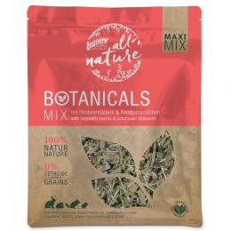 Bunny All Nature Botanicals Maxi Mix, liście malin i kwiaty chabru - 400 g