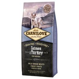 Carnilove Puppy, łosoś i indyk - 12 kg