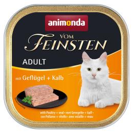animonda vom Feinsten Adult, 6 x 100 g - Drób z cielęciną