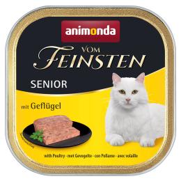 animonda vom Feinsten Senior, 6 x 100 g - Z drobiem