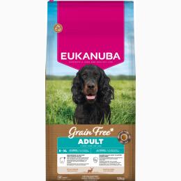 Eukanuba Grain Free Adult, dziczyzna - 2 x 12 kg