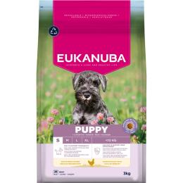 Eukanuba Premium Nutrition Puppy Small Breed, kurczak - 2 x 3 kg