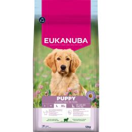 Eukanuba Premium Nutrition Puppy Large & Giant Breed, jagnięcina i ryż - 2 x 12 kg