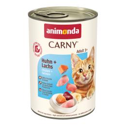 Korzystny pakiet animonda Carny Adult, 12 x 400 g - Kurczak z łososiem