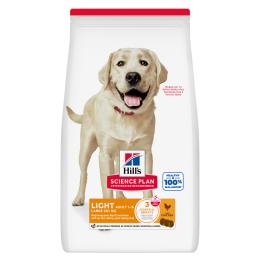 Hill's Science Plan Adult Light Large Breed, z kurczakiem - 18 kg