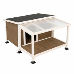 Buda dla psa Doug - Rozmiar M, dł. x szer. x wys.: 103,7 x 112 x 70 cm
