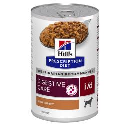 Hill's Prescription Diet i/d Digestive Care, indyk - 48 x 360 g