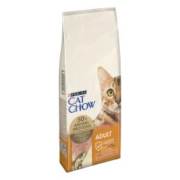 PURINA Cat Chow Adult, łosoś - 15 kg