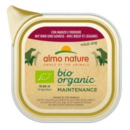 Almo Nature BioOrganic Maintenance, 6 x 100 g - Z biowołowiną i biowarzywami