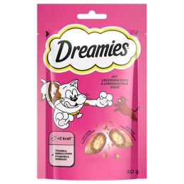 Dreamies przysmaki dla kota - Wołowina, 4 x 60 g
