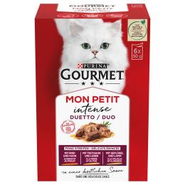 Pakiet mieszany Gourmet Mon Petit, 12 x 50 g - Pakiet mieszany mięsny