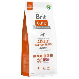 Dwupak Brit Care Hypoallergenic - Adult Medium Breed, jagnięcina i ryż, 2 x 12 kg