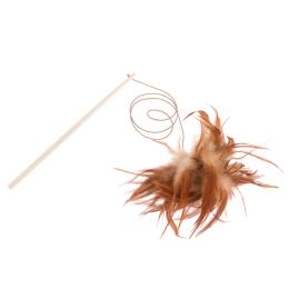 TIAKI, wędka z piórami dla kota  - 1 szt.