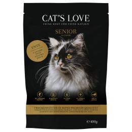 Cat´s Love Senior, kaczka - 400 g