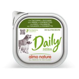 Almo Nature Daily, 9 x 300 g - Z indykiem i cukinią