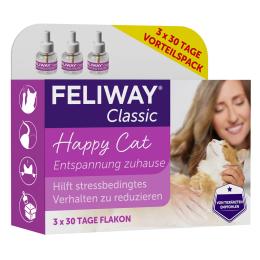 Feliway® Classic - Uzupełnienie: 3 x 48 ml flakoniki (bez dyfuzora)