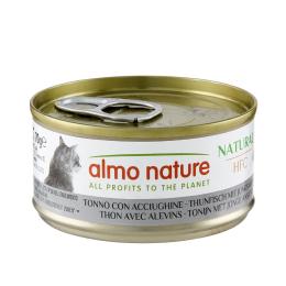 Megapakiet Almo Nature HFC Natural, 24 x 70 g - Tuńczyk i młode sardele