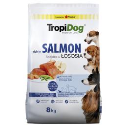 Tropidog Premium Adult Small, łosoś - 8 kg