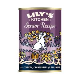 Lily's Kitchen Senior Recipe, indyk - 12 x 400 g