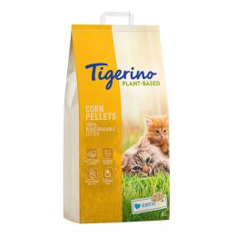 Tigerino Plant-Based, żwirek na bazie kukurydzy - Sensitive, bezzapachowy - 14 l (8,8 kg)