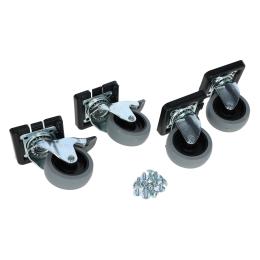 Kerbl transporter IATA - Dodatek: zestaw kół dla IATA (rozmiar 4-6, BEZ transportera)