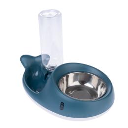 TIAKI dozownik karmy i wody, mały wieloryb - 350 ml karmy, 500 ml wody