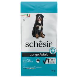 Schesir Dog Large Adult, z rybą - 12 kg