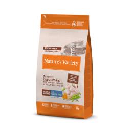 Nature's Variety Healthy Grains Sterilised, białoryb - 2 x 3 kg