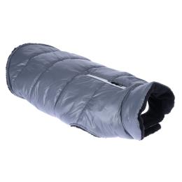 zooplus Basics płaszcz dla psa z odblaskowym zamkiem błyskawicznym - Dł. grzbietu ok. 40 cm