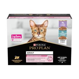 PURINA PRO PLAN Cat Adult Delicate Digestion, 10 x 85g - Indyk i ryby głębinowe