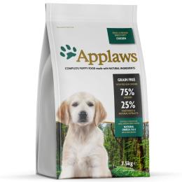 Dwupak Applaws  - Puppy Small & Medium Breed, kurczak, 2 x 7,5 kg