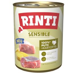 RINTI Sensible, 6 x 800 g - Indyk i ziemniaki