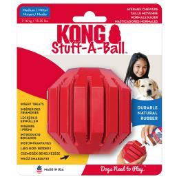 KONG Stuff-A piłka na przysmaki - M: ok. Ø 7,6 cm