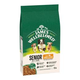 James Wellbeloved Senior Dog Hypoallergenic, indyk i ryż - 12 kg