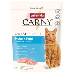 animonda Carny Adult Sterilised, kurczak z indykiem - 350 g