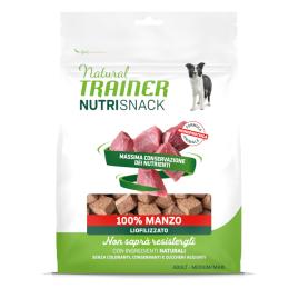 Natural Trainer Nutri Snack Adult, liofilizowane kawałki, 6 x 50 g - Wołowina