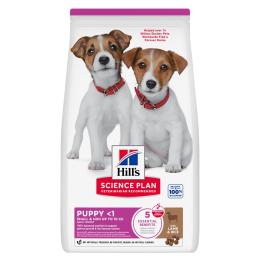 Hill's Science Plan Puppy Small & Mini, jagnięcina i ryż - 3 x 1,5 kg