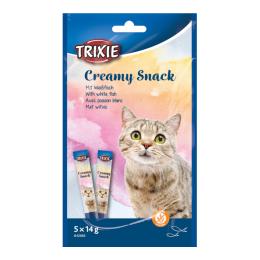 Trixie Creamy Snack, z białą rybą - 30 x 14 g